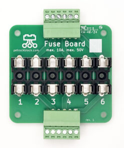 Petrockblock Fuse Board Top View